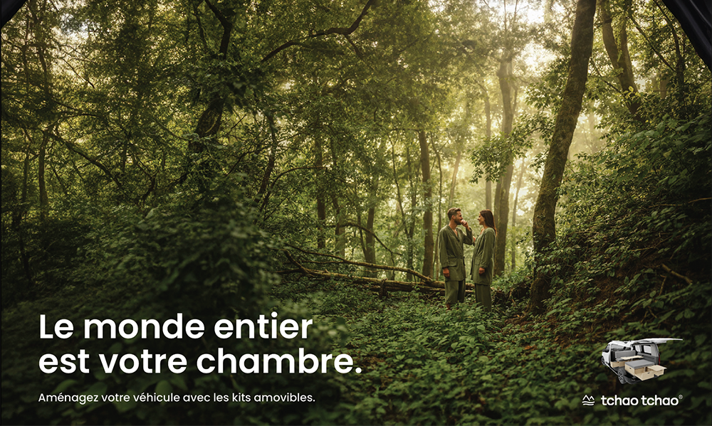 Van aménagé avec kit Tchao Tchao